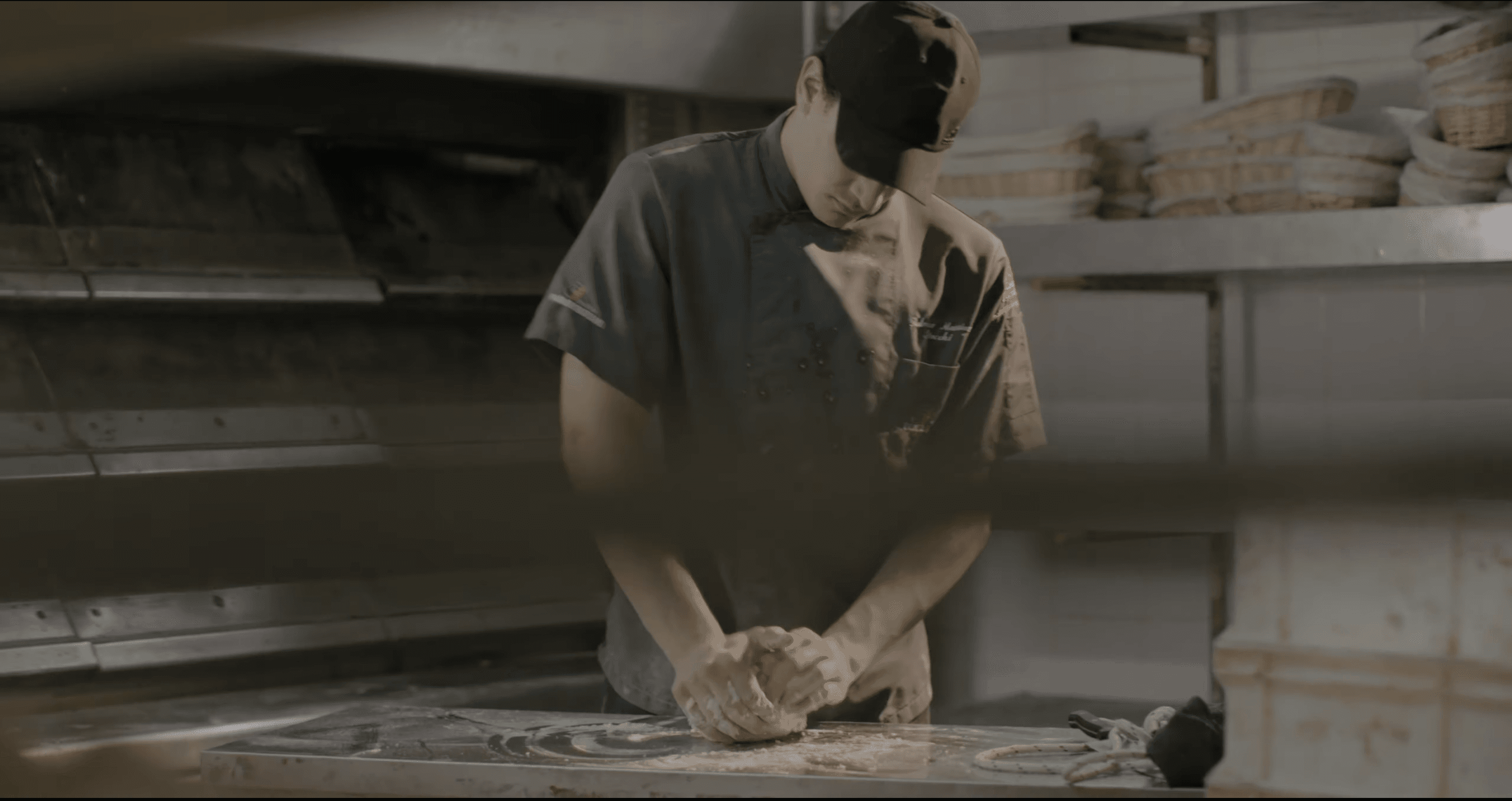 Frame dal documentario Portrait of a Bread Maker — Produzione 3 Monkeys Film